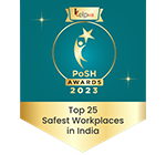 Movate wins award as one of the top 25 safest workplaces in India at KelpHR PoSH awards